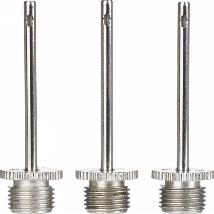 Select - Metal Needle Air Compressor 3-Pack - Zilverkleurig