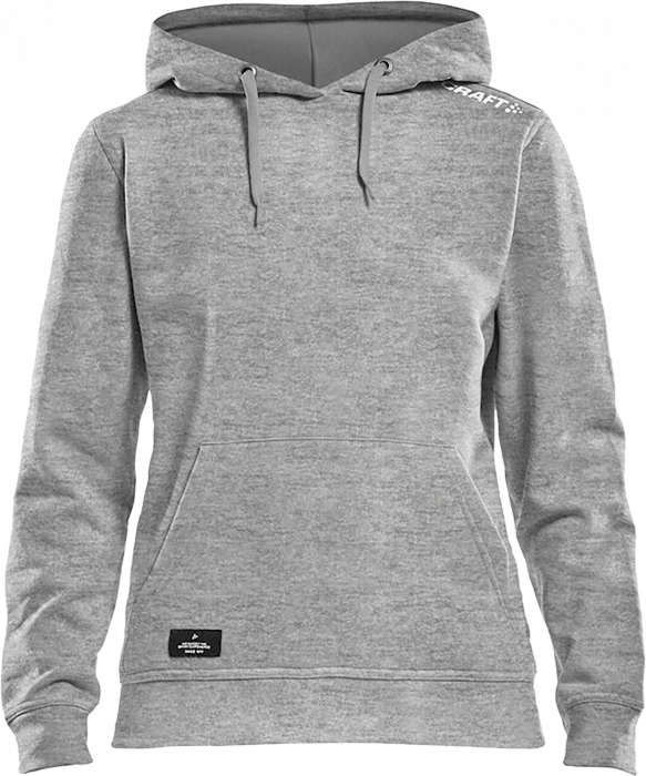 Craft - Hoodie Women - Melange grijs