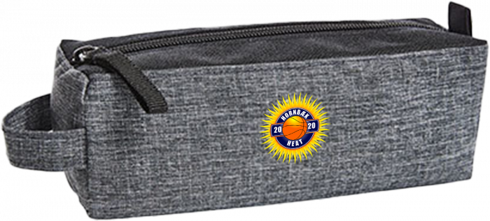 Sportyfied - Hh Pencil Case - Grey Melange & black