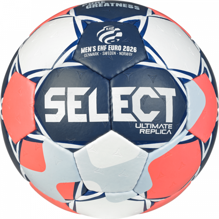 Select - Ehf Euro 2026 Handball Replica - Red & blue